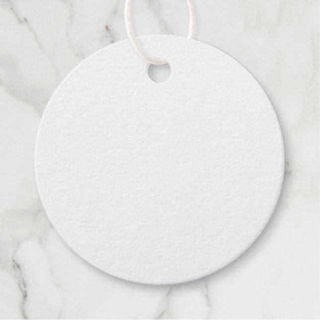 Foil Favor Tag (Vorderseite)