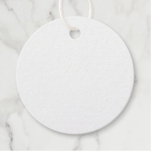 Foil Favor Tag