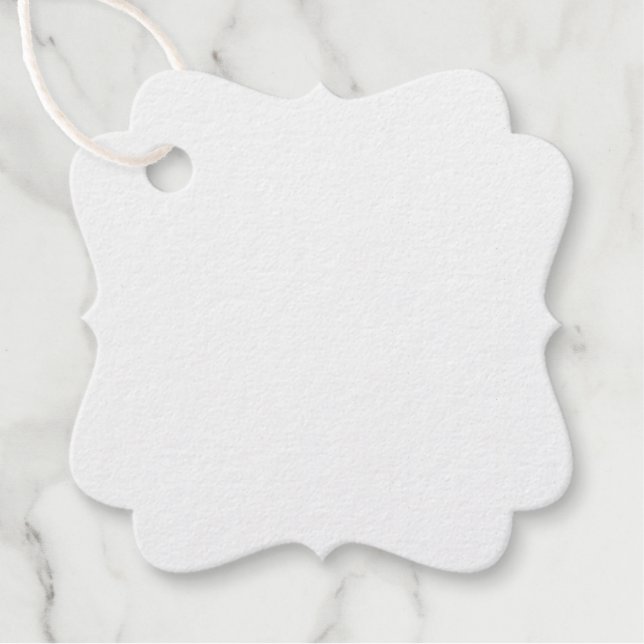 Foil Favor Tag (Vorderseite)