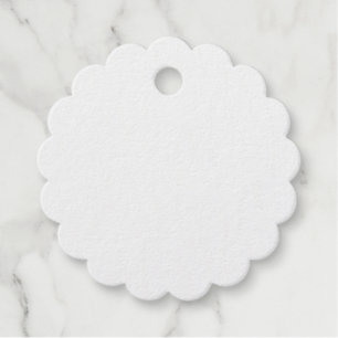 Foil Favor Tag