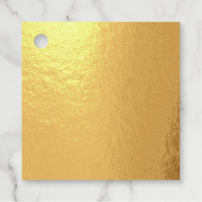 Foil Favor Tag (Vorderseite)
