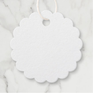 Foil Favor Tag