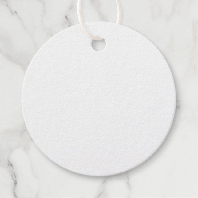 Foil Favor Tag (Vorderseite)