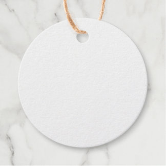 Foil Favor Tag