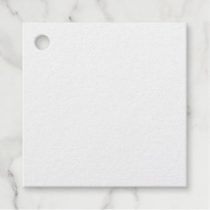 Foil Favor Tag