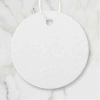 Foil Favor Tag