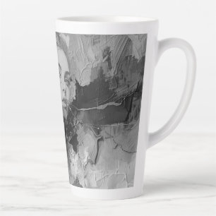 Foil Favor - weibliche Portraitkunst, zeitgenössis Milchtasse