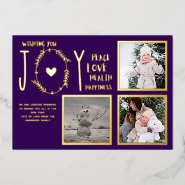 Foil FOTO CHRISTMAS FERIEN NEUES JAHR 2022 2023 Folieneinladung