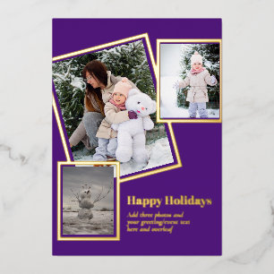 Foil FOTO CHRISTMAS FERIEN NEUES JAHR 2022 2023 Folieneinladung