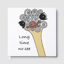 Foil-Gästebuch – Strauß Doodle Design „Long Time “