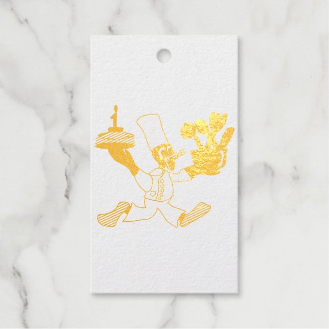 Foil Gift Tag Geschenkanhänger (Vorderseite)