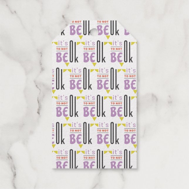 Foil Gift Tag Geschenkanhänger (Rückseite)