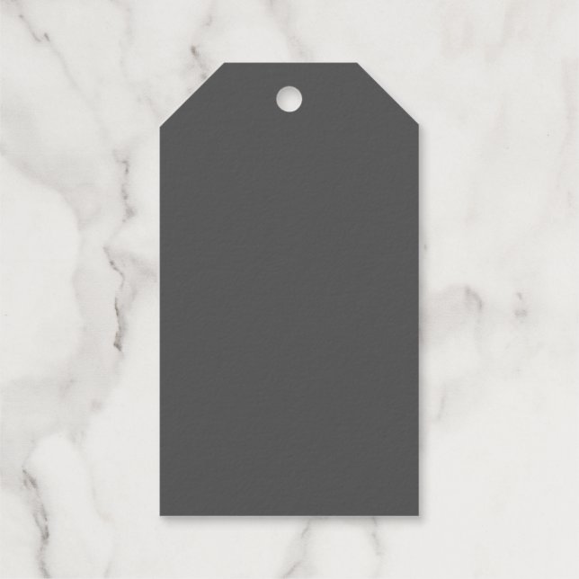 Foil Gift Tag Geschenkanhänger (Rückseite)