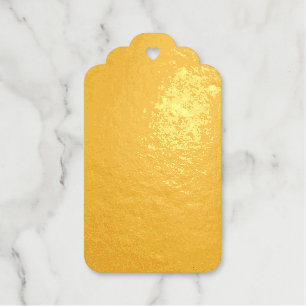 Foil Gift Tag Geschenkanhänger