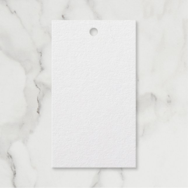 Foil Gift Tag Geschenkanhänger (Vorderseite)