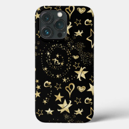 Foil Gold Stars Case-Mate iPhone Case