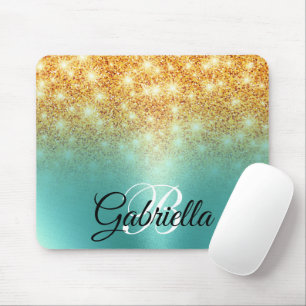 Foil Golden Glitzer Mousepad