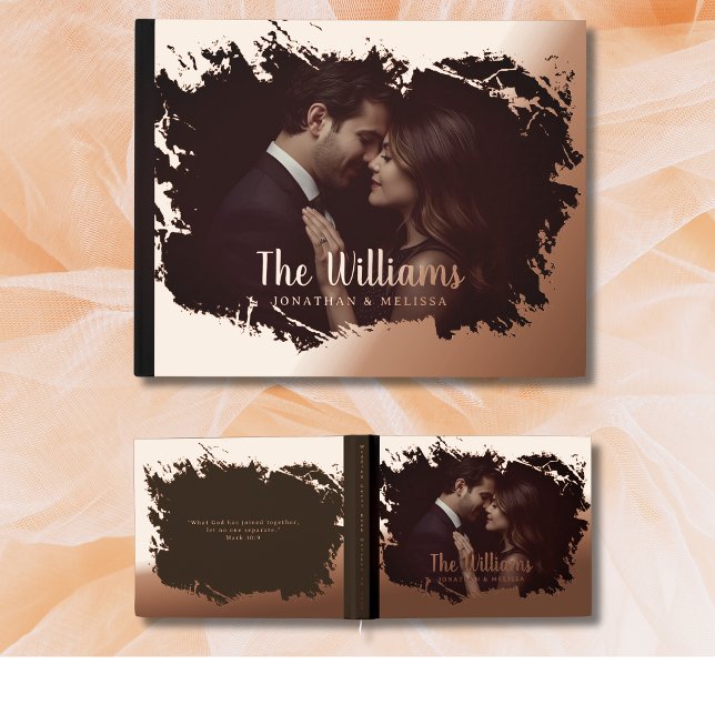 Foil Guest Book Foto Guestbook Moody Romantic Gästebuch (Von Creator hochgeladen)