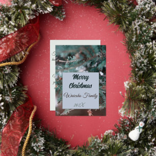 Foil Holiday Card Folien Feiertagskarte