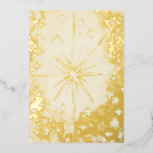 Foil Holiday Card Großer Weihnachtsstar