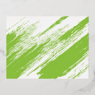 Foil Holiday Post Card Folien Feiertagspostkarte