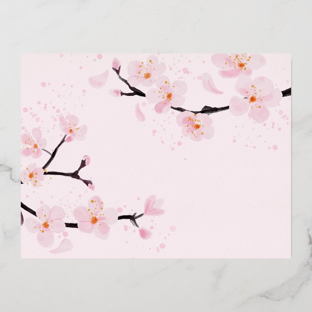 Foil Holiday Post Card Folien Feiertagspostkarte (Vorderseite)