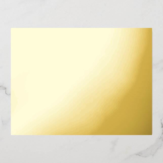 Foil Holiday Post Card Folien Feiertagspostkarte (Vorderseite)