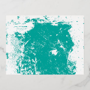 Foil Holiday Post Card Folien Feiertagspostkarte