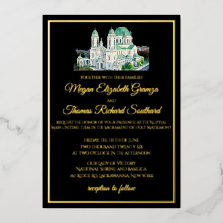 Foil Invitation Folieneinladung