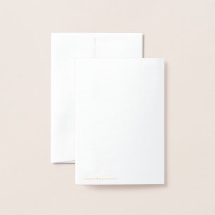 Foil-Karte Folienkarte