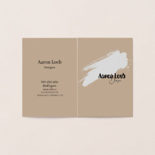 Foil-Karten Rustikales Kraft mit elegantem Desig Folienkarte