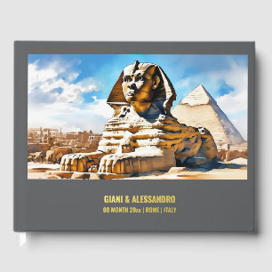 Foil Sphinx Ägypten Kairo Gizeh Wasserfarbenreise Gästebuch