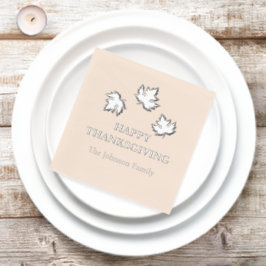 Foil Stamps Napkins Servietten Mit Folie