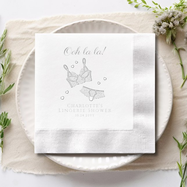 Foil Stamps Napkins Servietten Mit Folie (Von Creator hochgeladen)