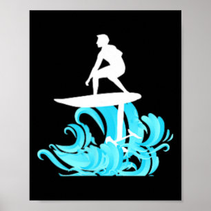 Foil-Surfing-Hydrofoil-Board Lustiges Geschenk für Poster