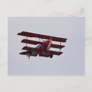 Fokker DR1 Triplane Postkarte
