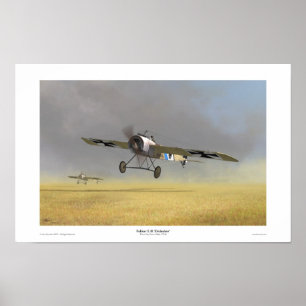 Fokker E.III "Eindecker" Poster