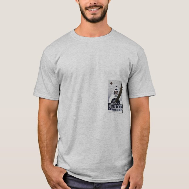 Fokker-GrundCrew-Shirt T-Shirt (Vorderseite)