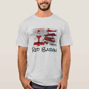 Fokker roten Barons Triplane T-Shirt