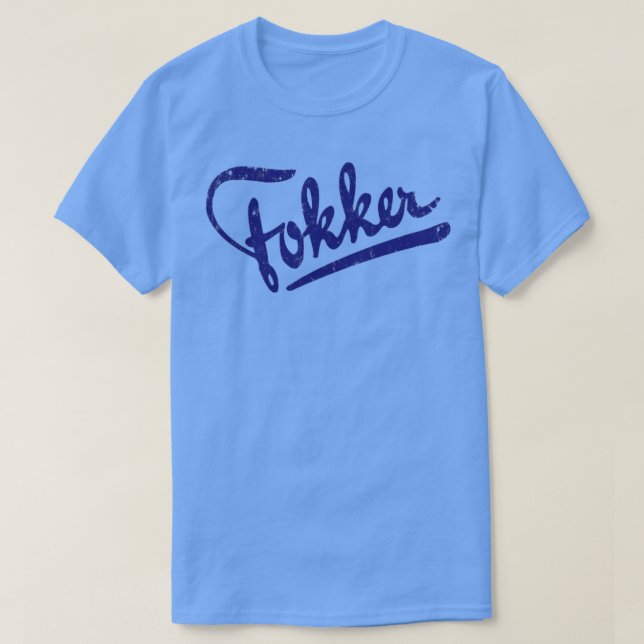 Fokker T-Shirt (Design vorne)