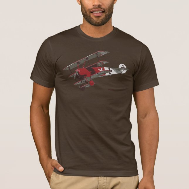 Fokker Triplane T-Shirt (Vorderseite)