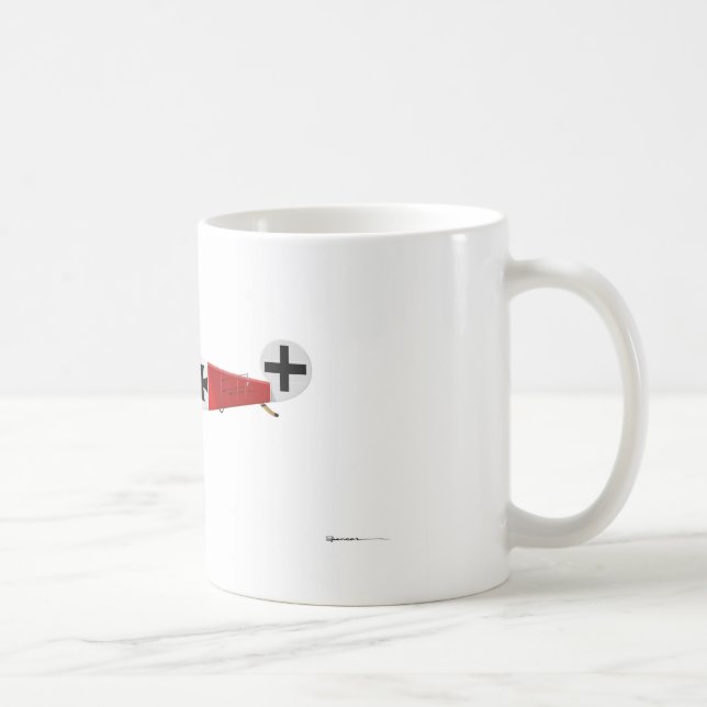 FokkerDR-1 Triplane Kaffeetasse (Rechts)