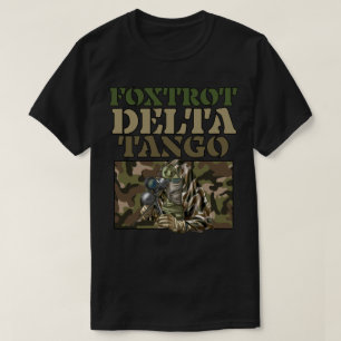 Foksrot Delta Tango Tarnung T-Shirt