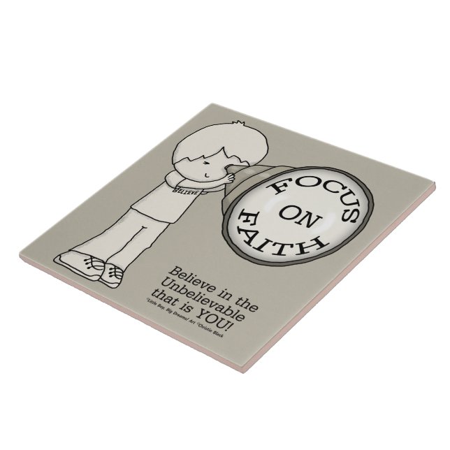 Fokus auf den Glauben Fliese (Seite)