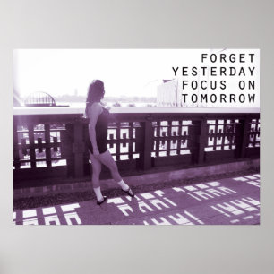 Fokus auf Morgen Ceili Moore Iren-Tanz-Plakat Poster