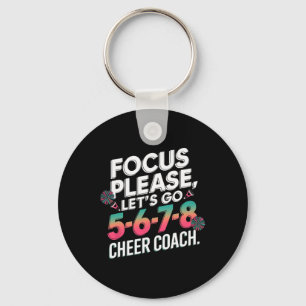 Fokus Bitte Cheer Coach 5-6-7-8 Squad _3 Schlüsselanhänger