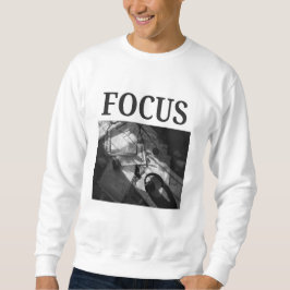 FOKUS - Dark Academia Minimalistische Fotografie Sweatshirt