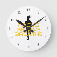 Fokus glaubt Breathe Gelbe Running Fitness