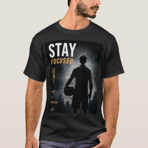 🏀 Fokus-Mindset für jugendliche Athleten ⚡ T-Shirt