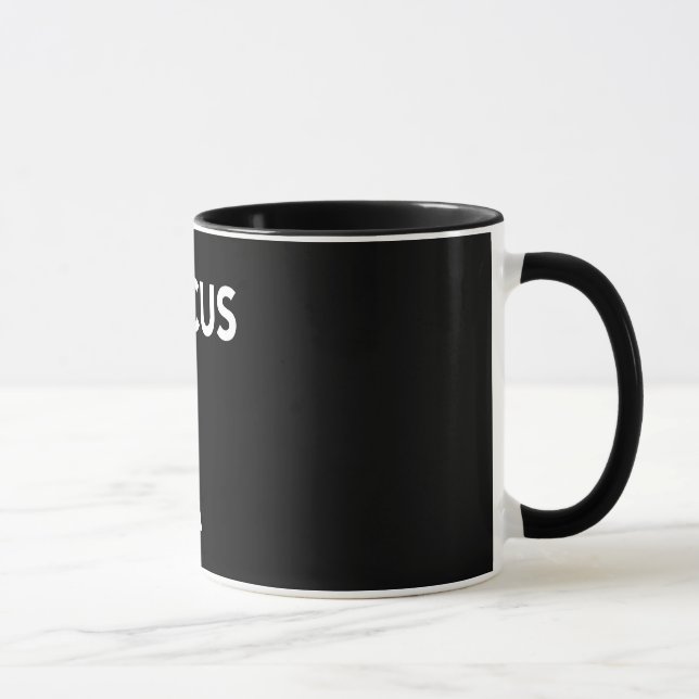 Fokus-Tasse (Schwarzes) Tasse (Rechts)